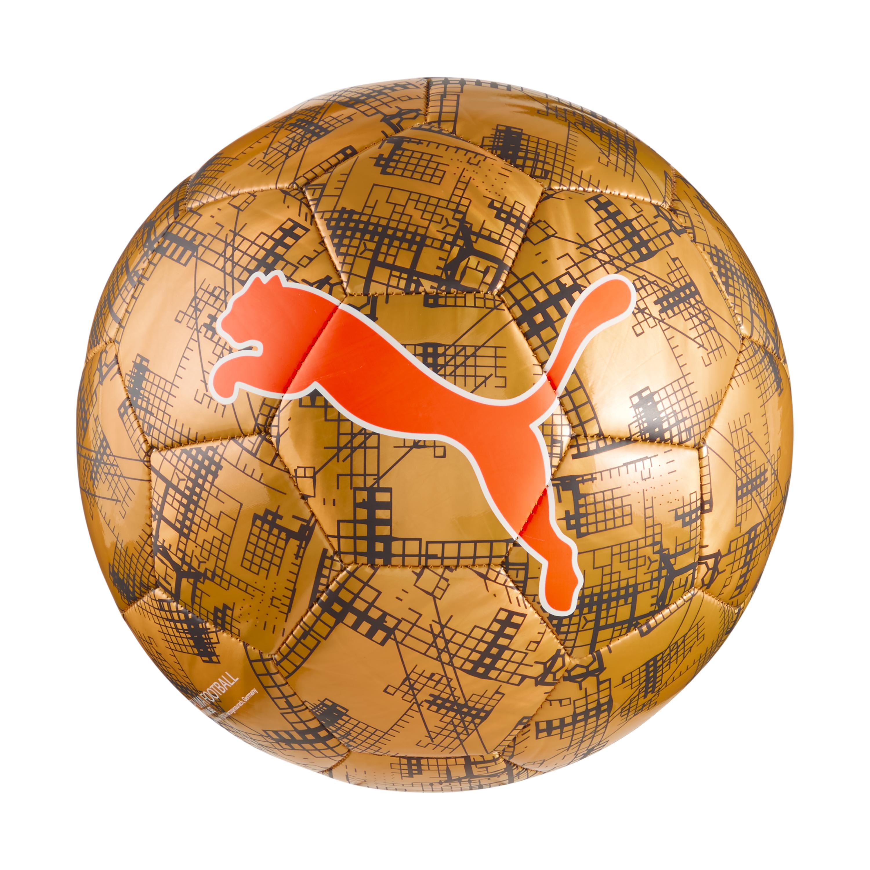 Puma Cup Graphic Ball Glowing Red