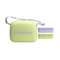 Polarbox Retro Cooler Box 6L Lime - Includes 2 Lunch Boxes