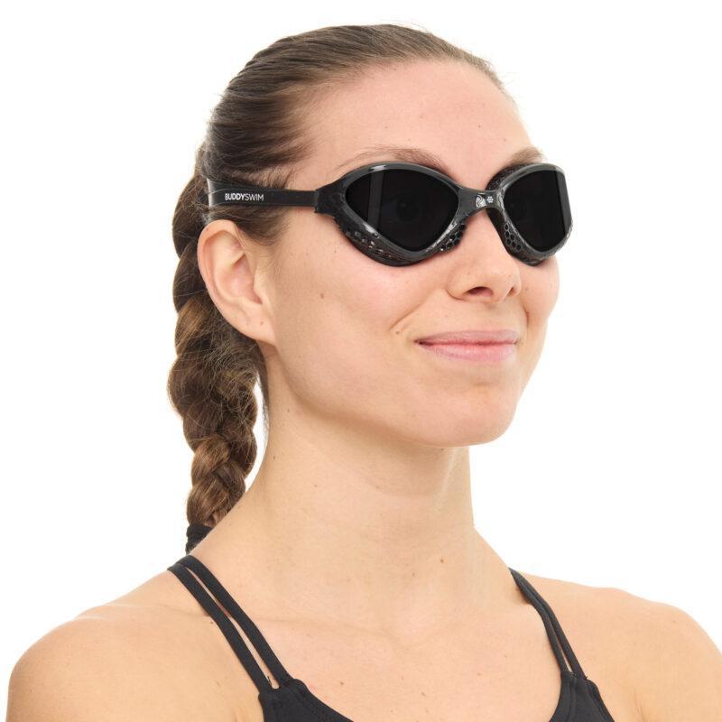 Buddyswim Goggles Ozean Black/Smoke