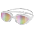 Buddyswim OzeanX Swim Goggles – White / Iridium Mirror