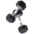 Powercore Rubber Hexagon Dumbbell 12.5kg [EA] - Demo