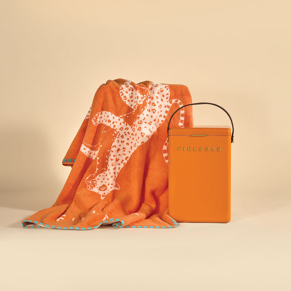 Drinks Box & Towel Bundle / Orchard Orange