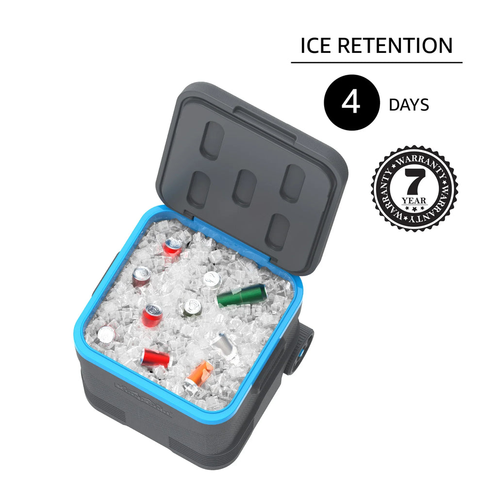 Cosmoplast CP1031 45L KeepCold Picnic Trolley Icebox - Grey