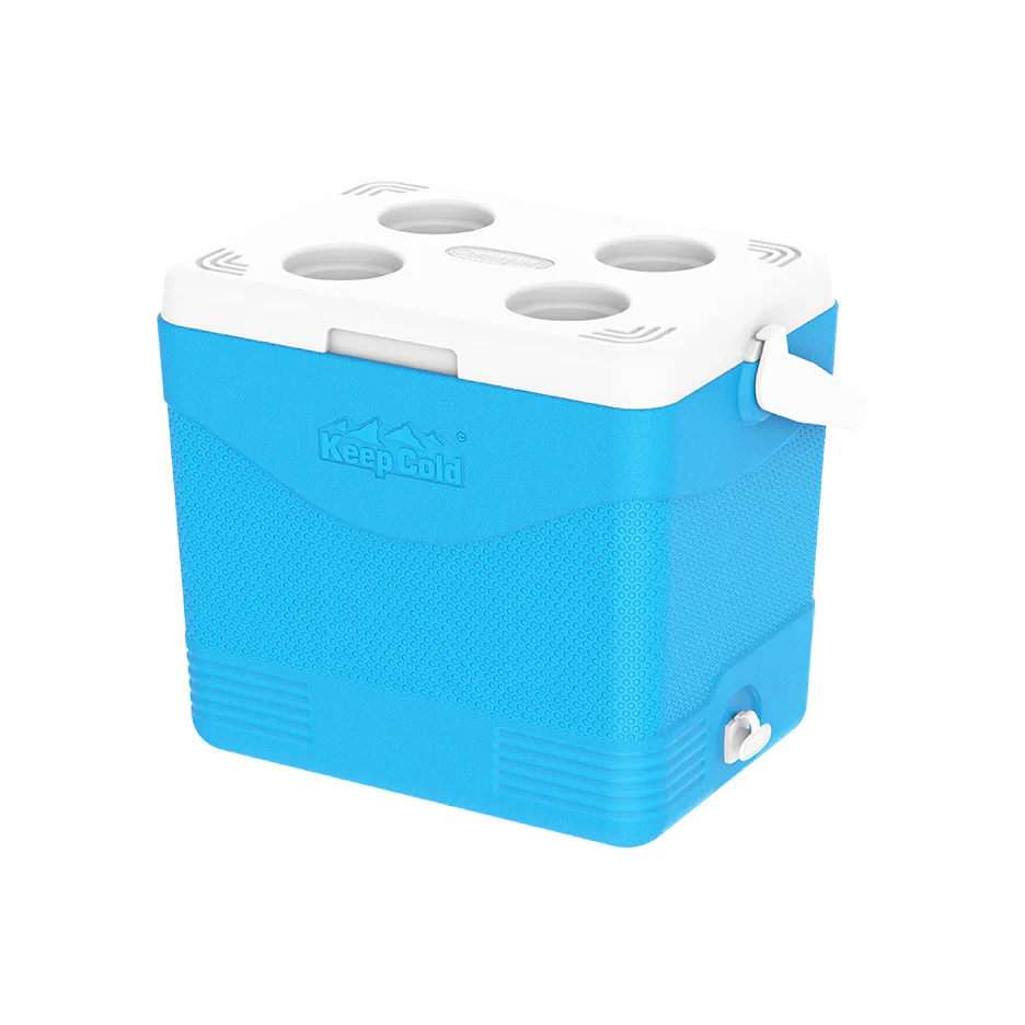 Cosmoplast CP1051 24L KeepCold Picnic Icebox - Light Blue