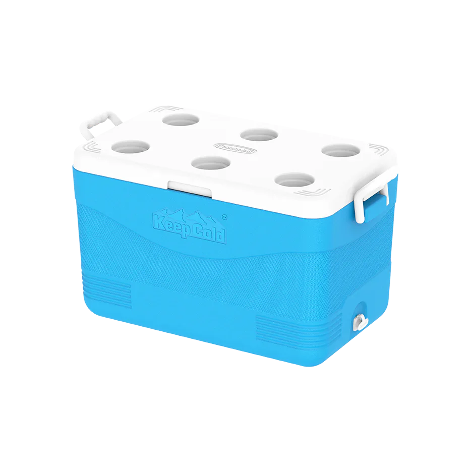 Cosmoplast CP1060 60L KeepCold Picnic Icebox - Light Blue