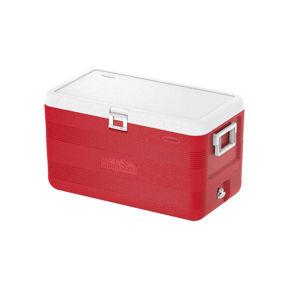 Cosmoplast CP1090 60L KeepCold Deluxe Icebox -  Red