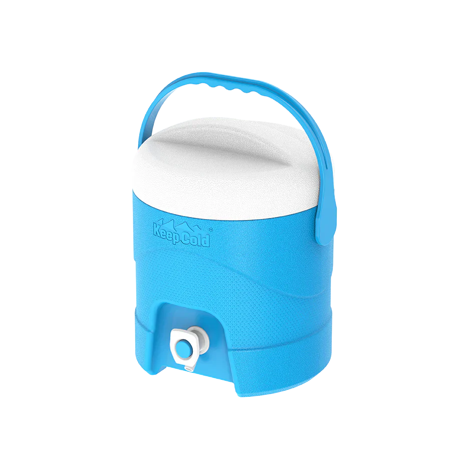 Cosmoplast CP1151 4L KeepCold Picnic Water Cooler - Light Blue