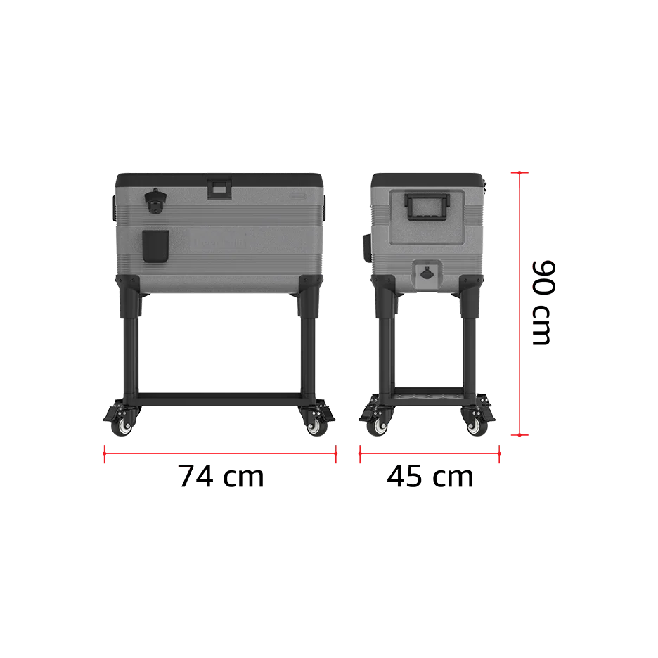 Cosmoplast CP1160 Deluxe Icebox Patio Cooler