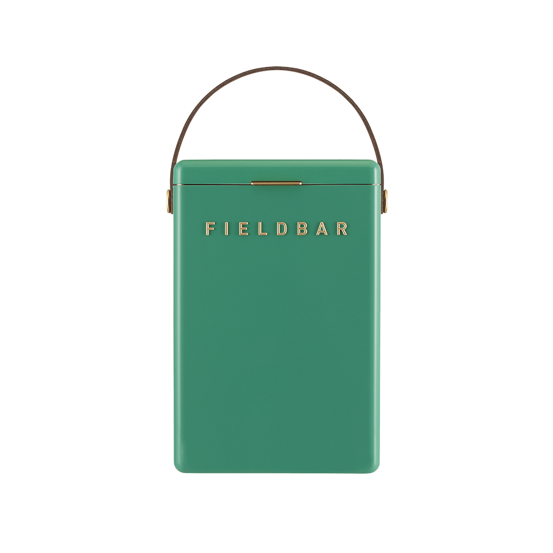 Cooler Box Set & Bottle / Parisian Green