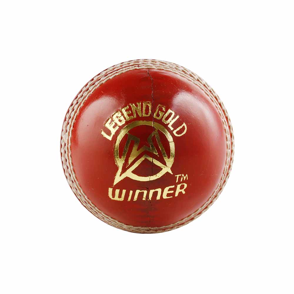 Cricket Ball Red Legend Gold 4 Piece
