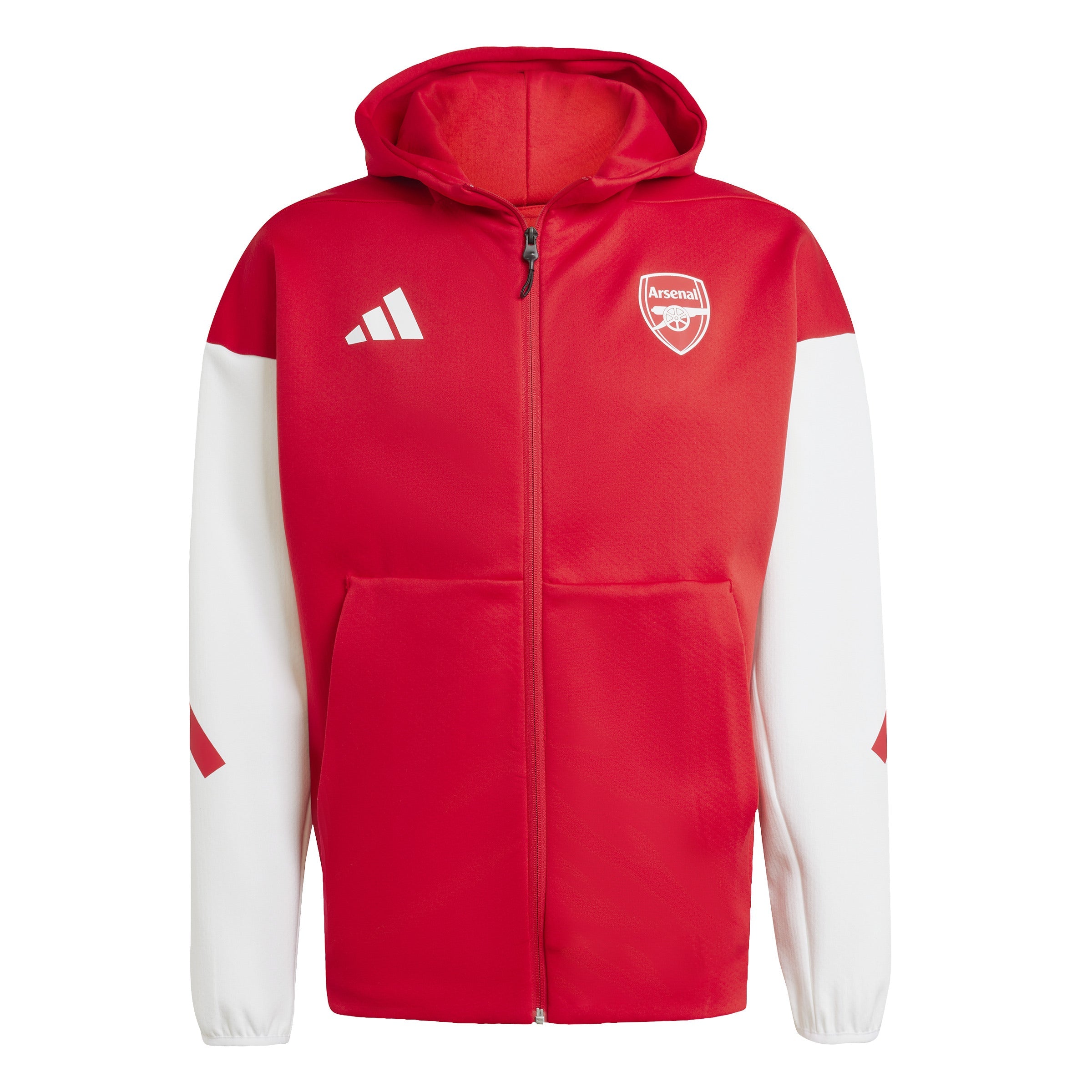 Adidas Arsenal Z.N.E. Anthem Jacket Better Scarlet / White