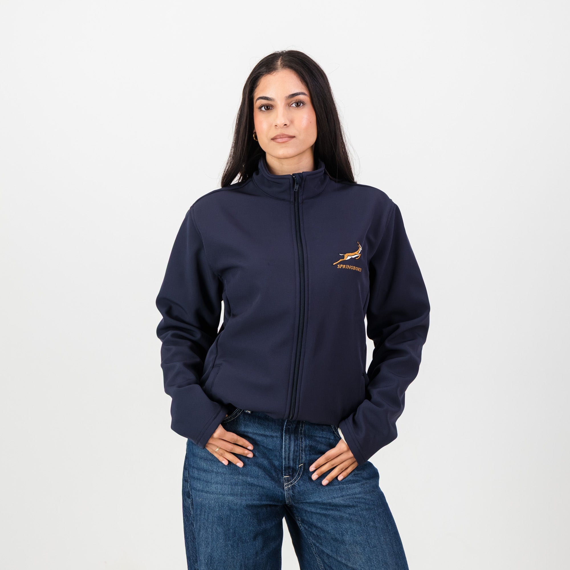 Springboks WL Soft Shell Jacket-Navy