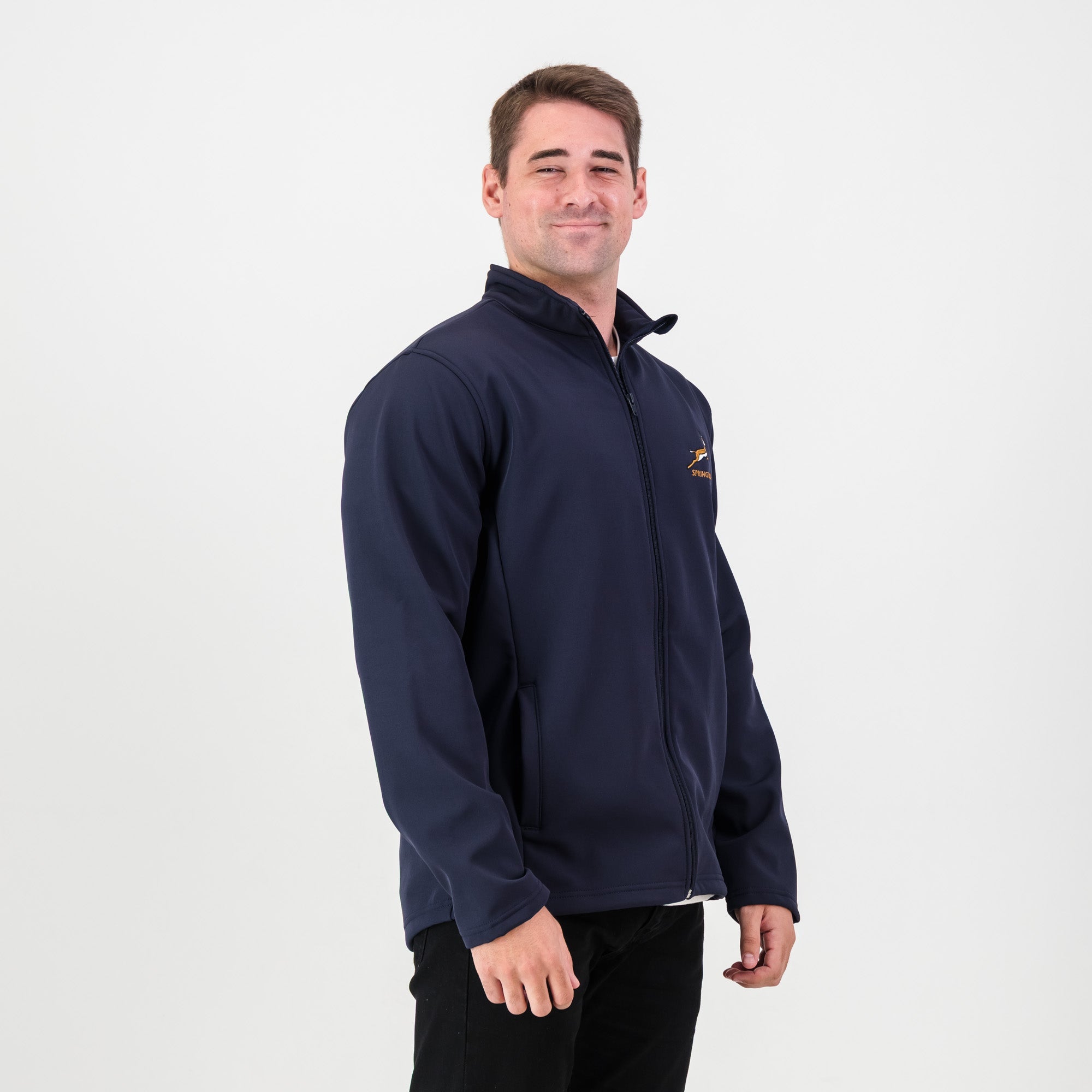 Springboks WL Soft Shell Jacket-Navy