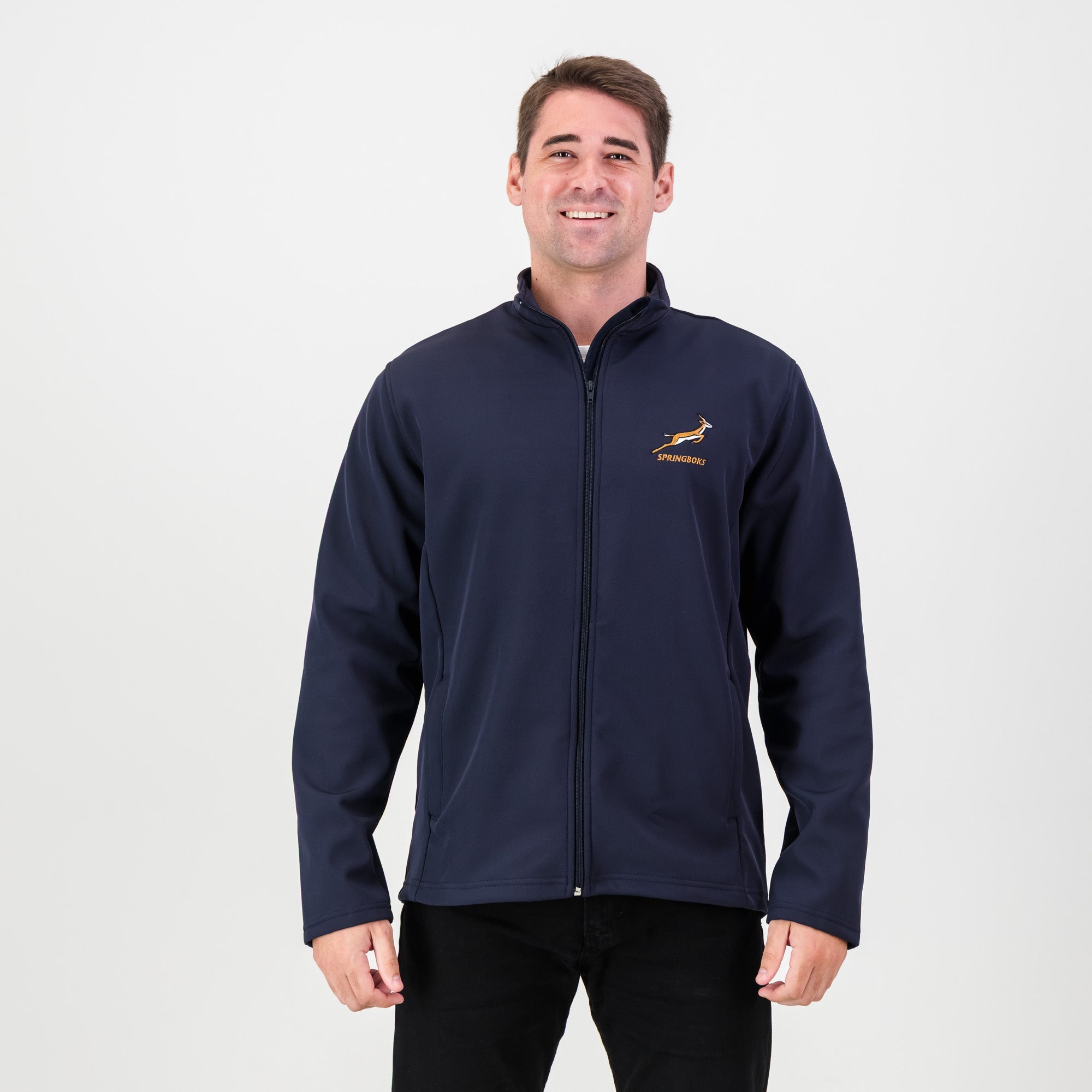Springboks WL Soft Shell Jacket-Navy