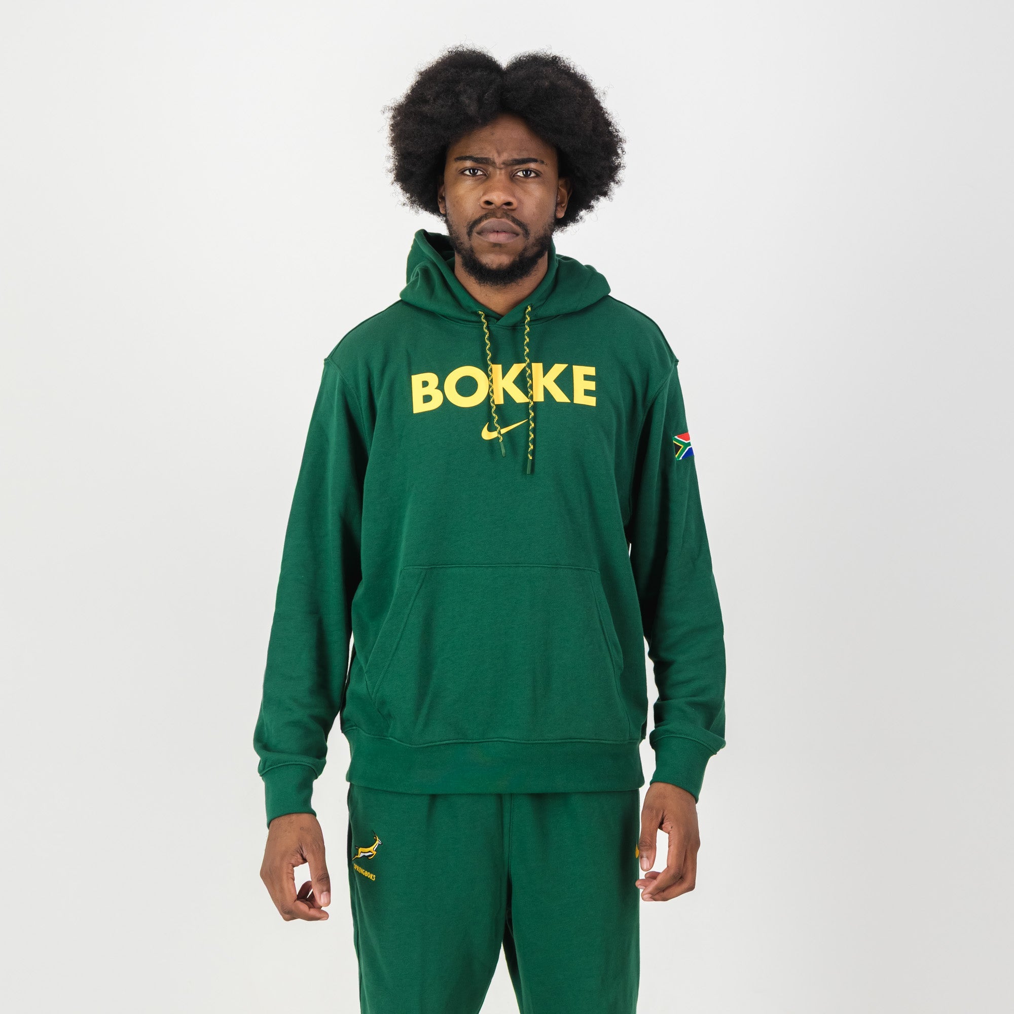 Springboks Unisex Nike Bokke Hoodie - SB Green