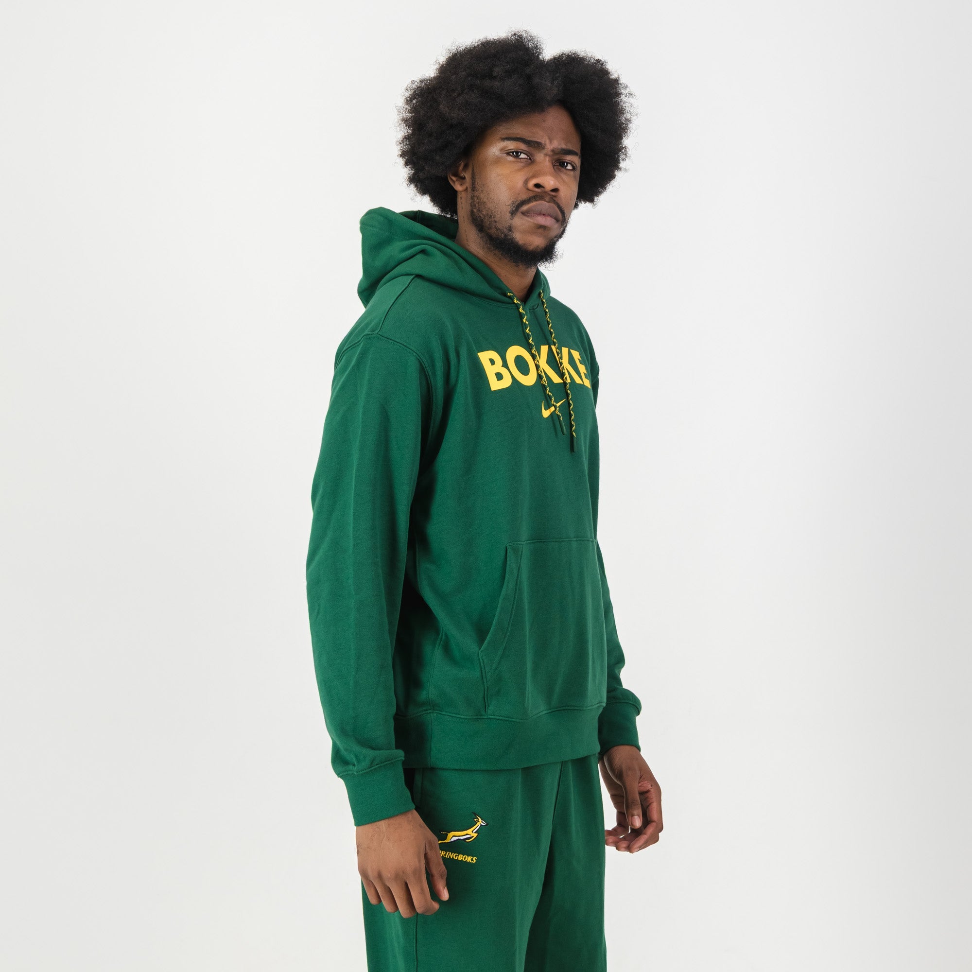 Springboks Unisex Nike Bokke Hoodie - SB Green