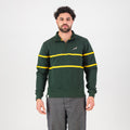 Springboks Twill Hoop Quarter Zip Sweat - OS Green