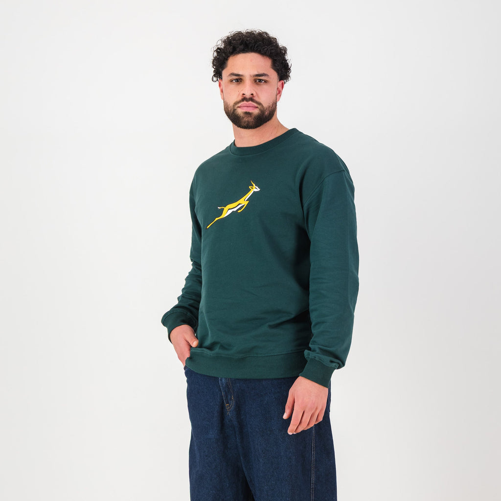 Springboks WL Crew Neck Sweat-OS Green