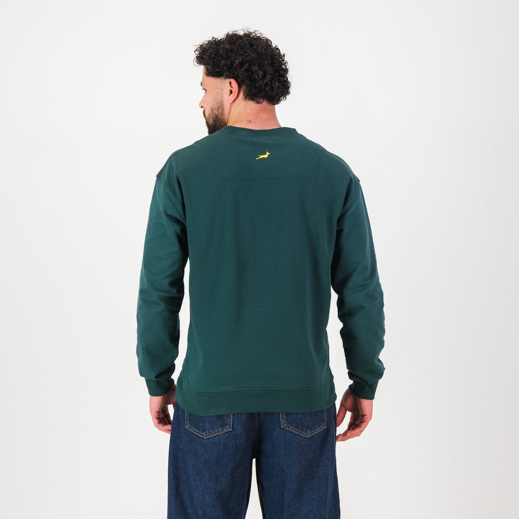 Springboks WL Crew Neck Sweat-OS Green