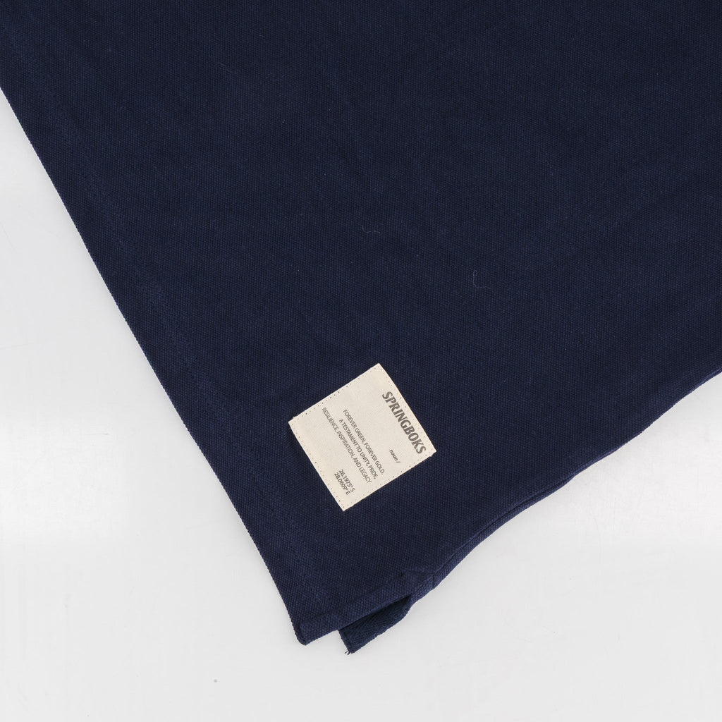 Springboks Vintage SB EMB 2 B SS Polo - Navy