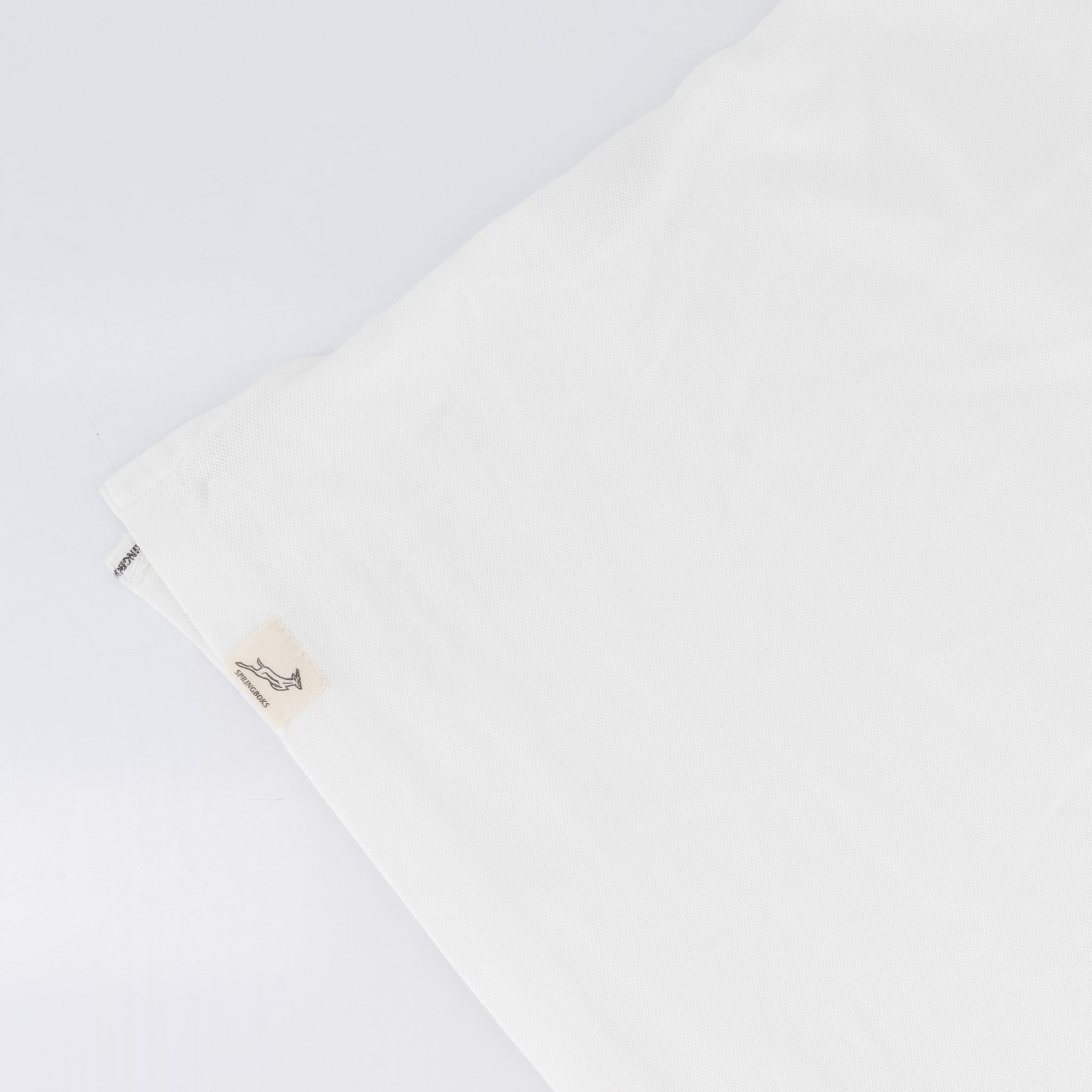 Springboks Vintage SB EMB 2 B SS Polo - White