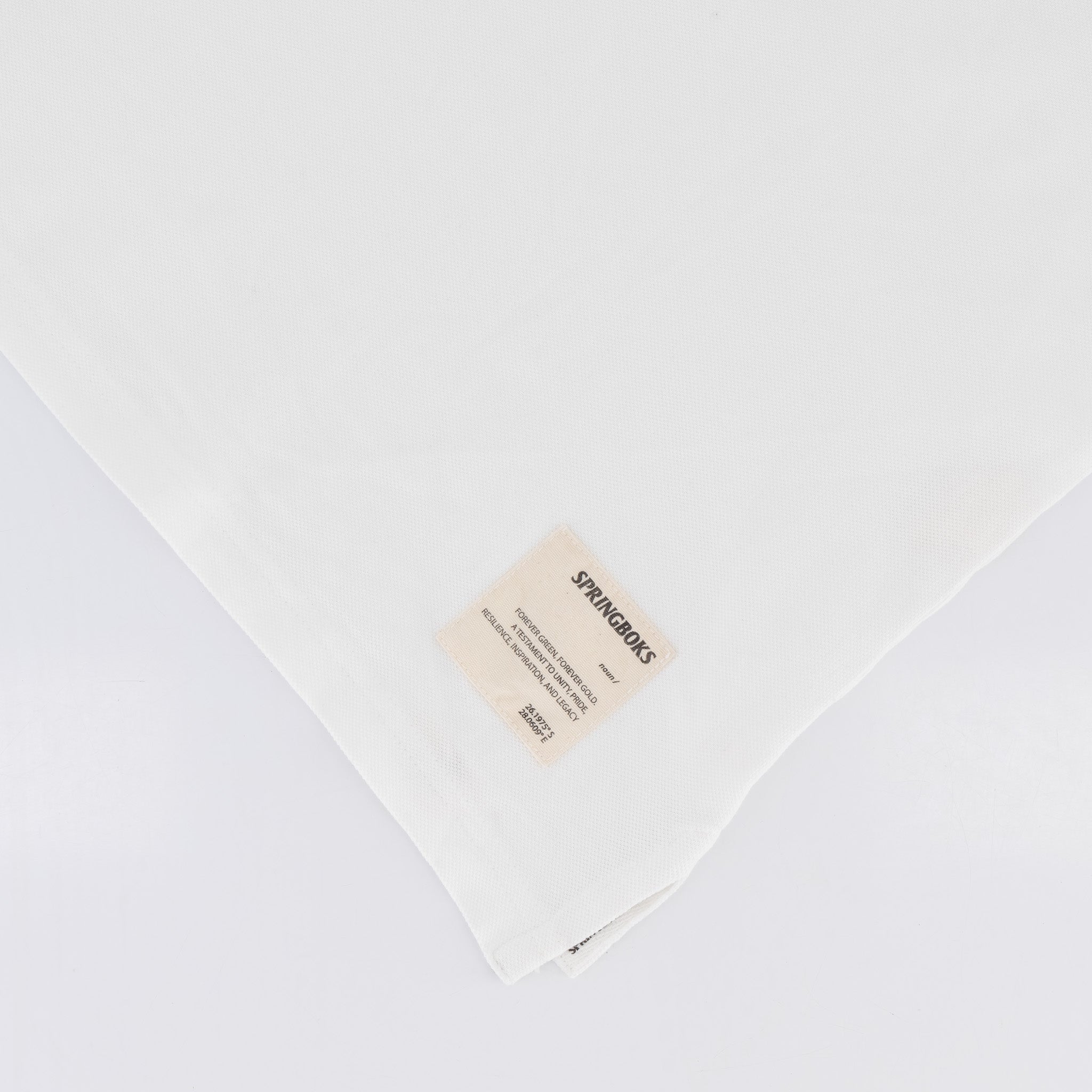 Springboks Vintage SB EMB 2 B SS Polo - White