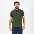 Springboks Tipped SS Polo - Military Olive