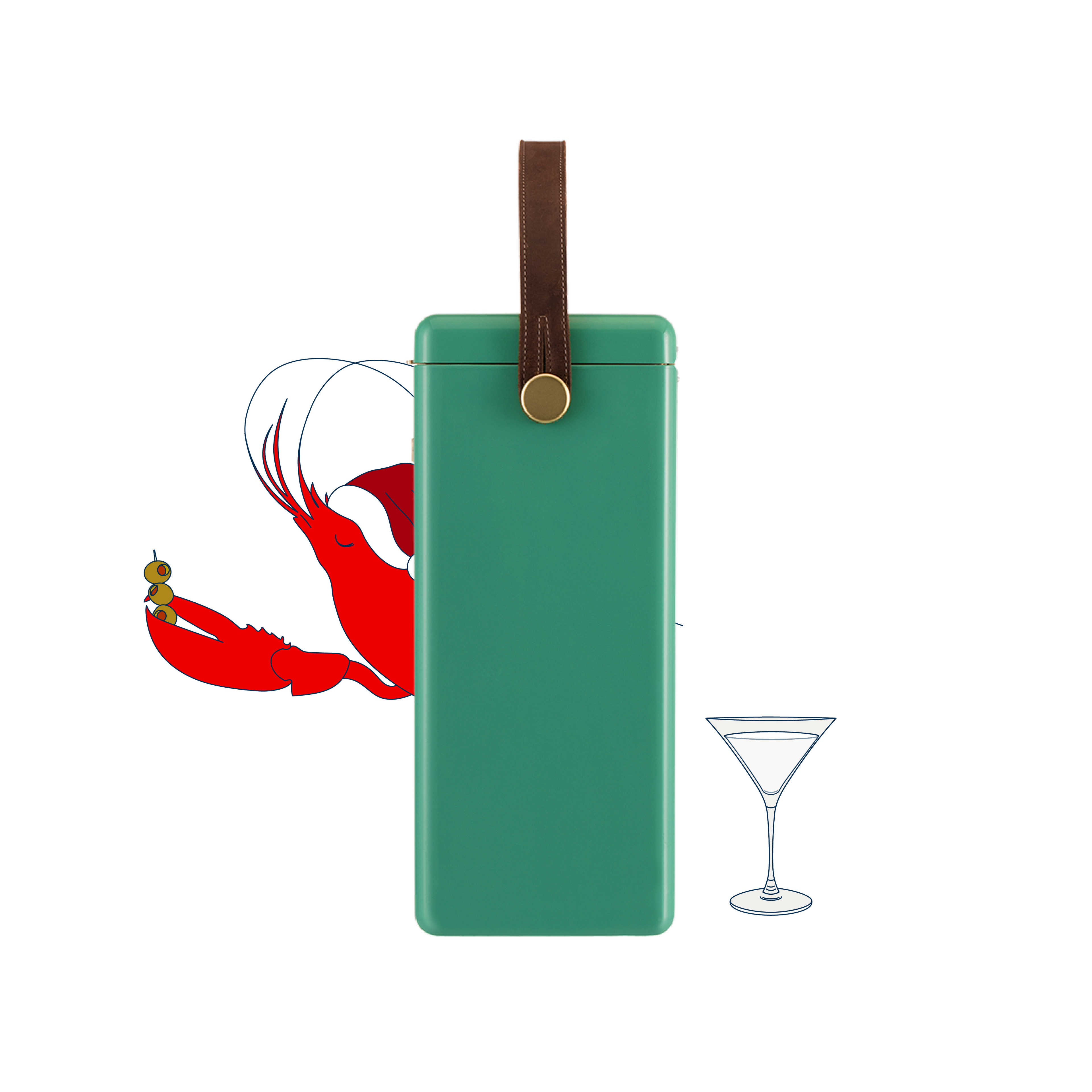 Drinks Box / Parisian Green