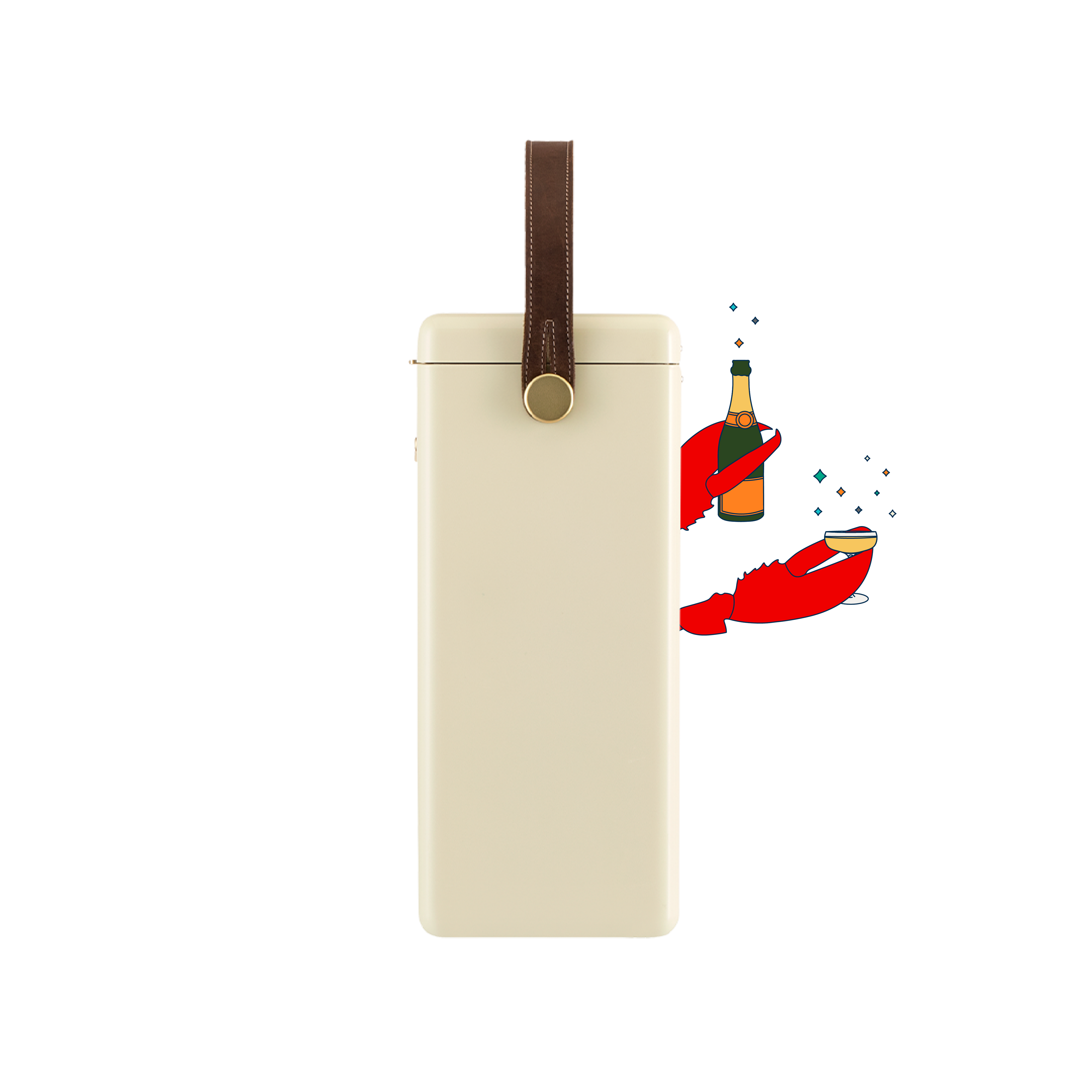 Drinks Box / Safari White
