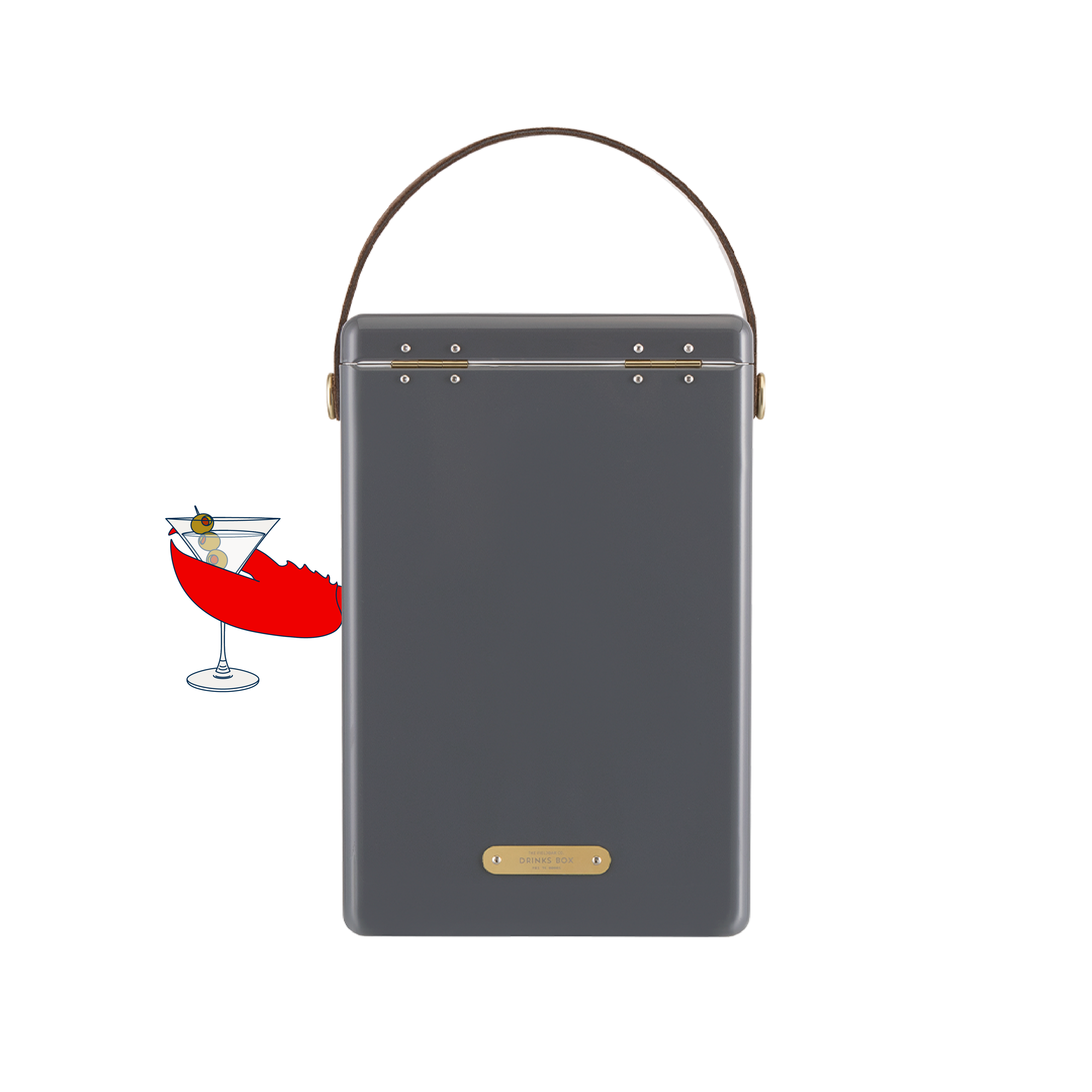 Drinks Box / Oyster Grey