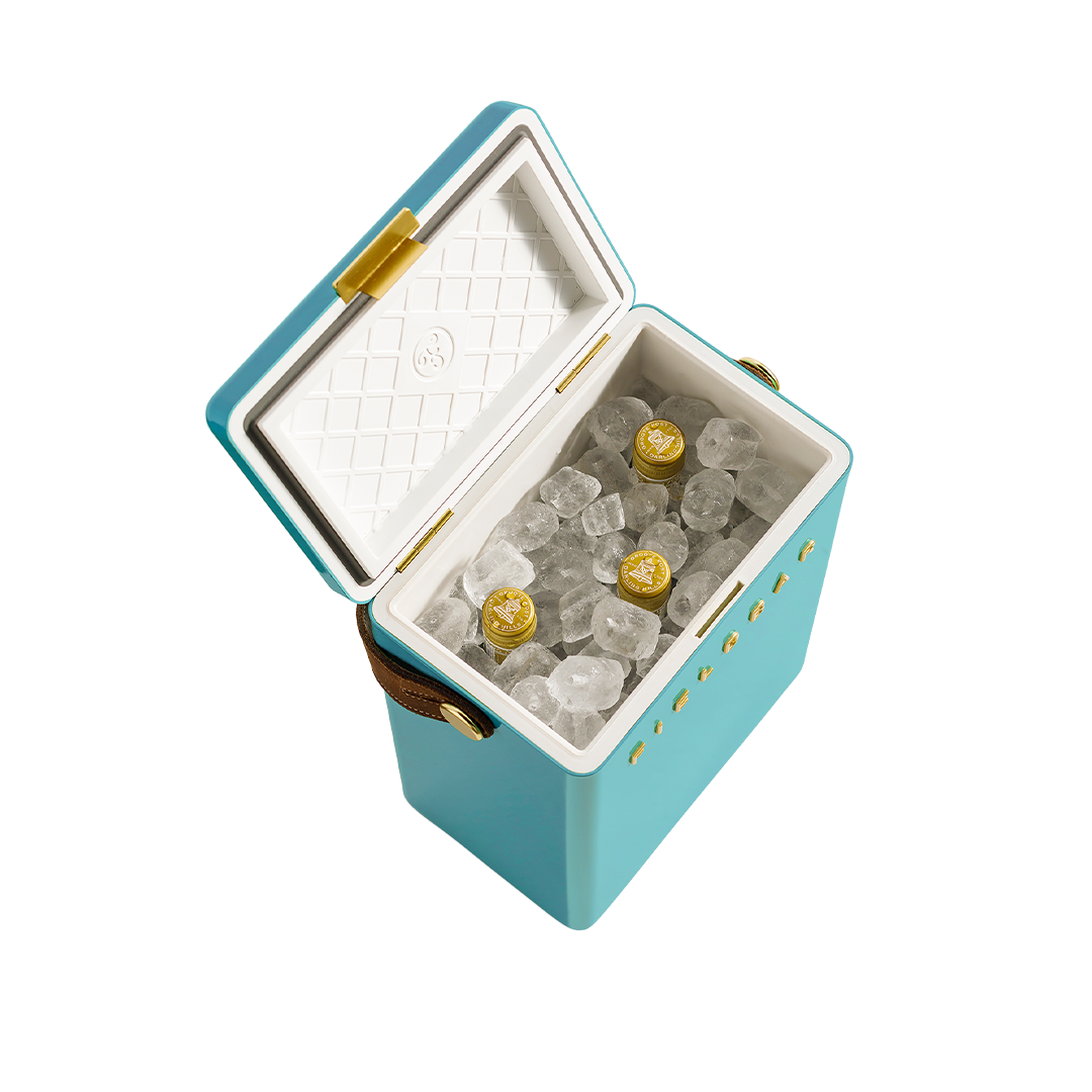 Drinks Box & Towel Bundle /  Bazaruto Blue