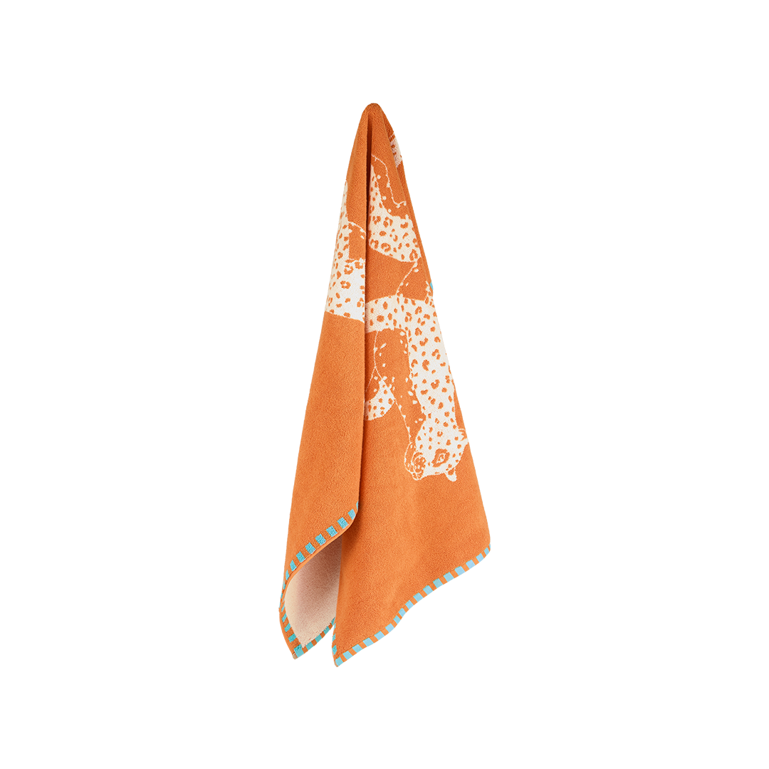 The Seabed Beach & Bath Towel / Orchard Orange