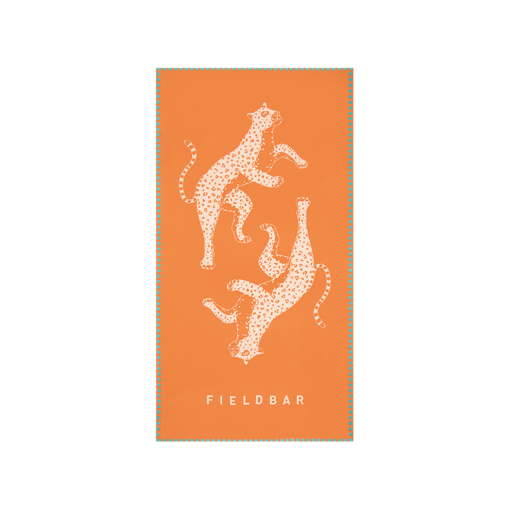 The Seabed Beach & Bath Towel / Orchard Orange