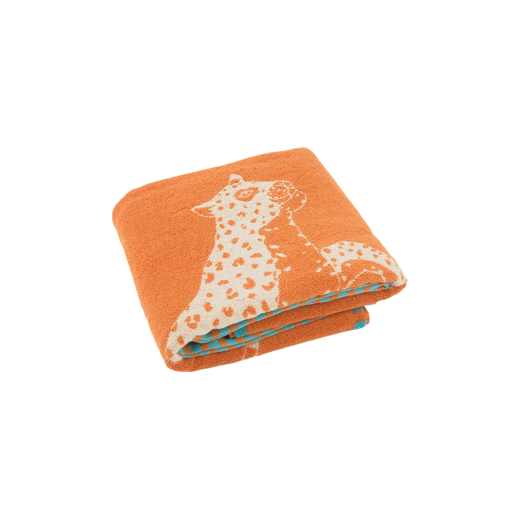 The Seabed Beach & Bath Towel / Orchard Orange