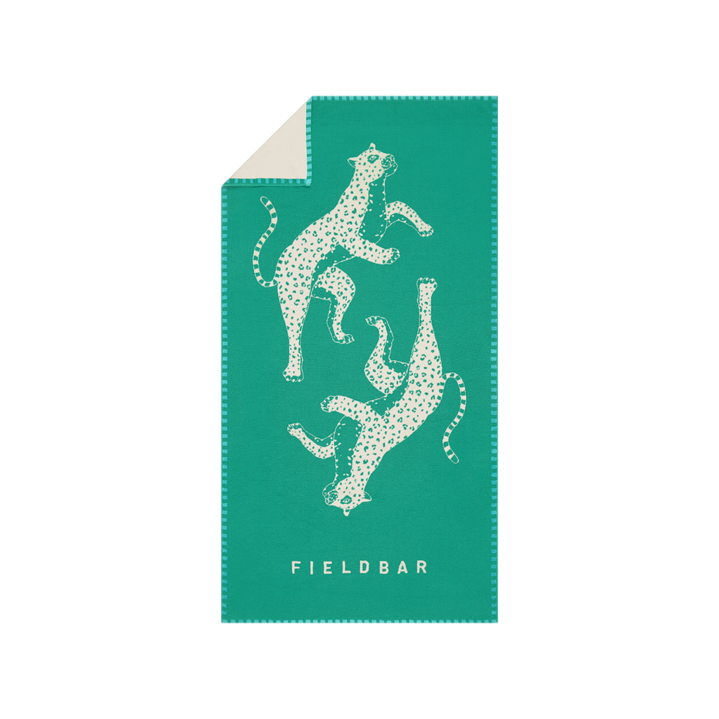 The Seabed Beach & Bath Towel / Parisian Green