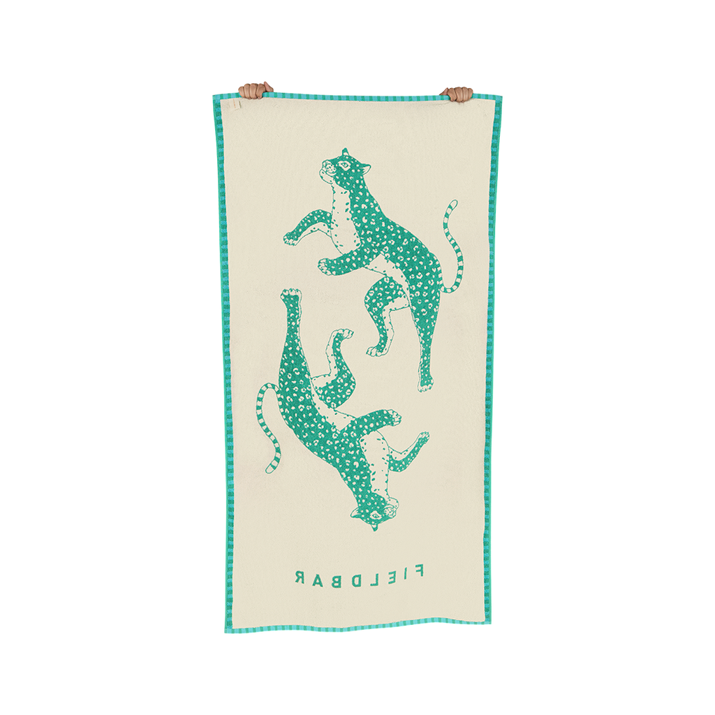 The Seabed Beach & Bath Towel / Parisian Green