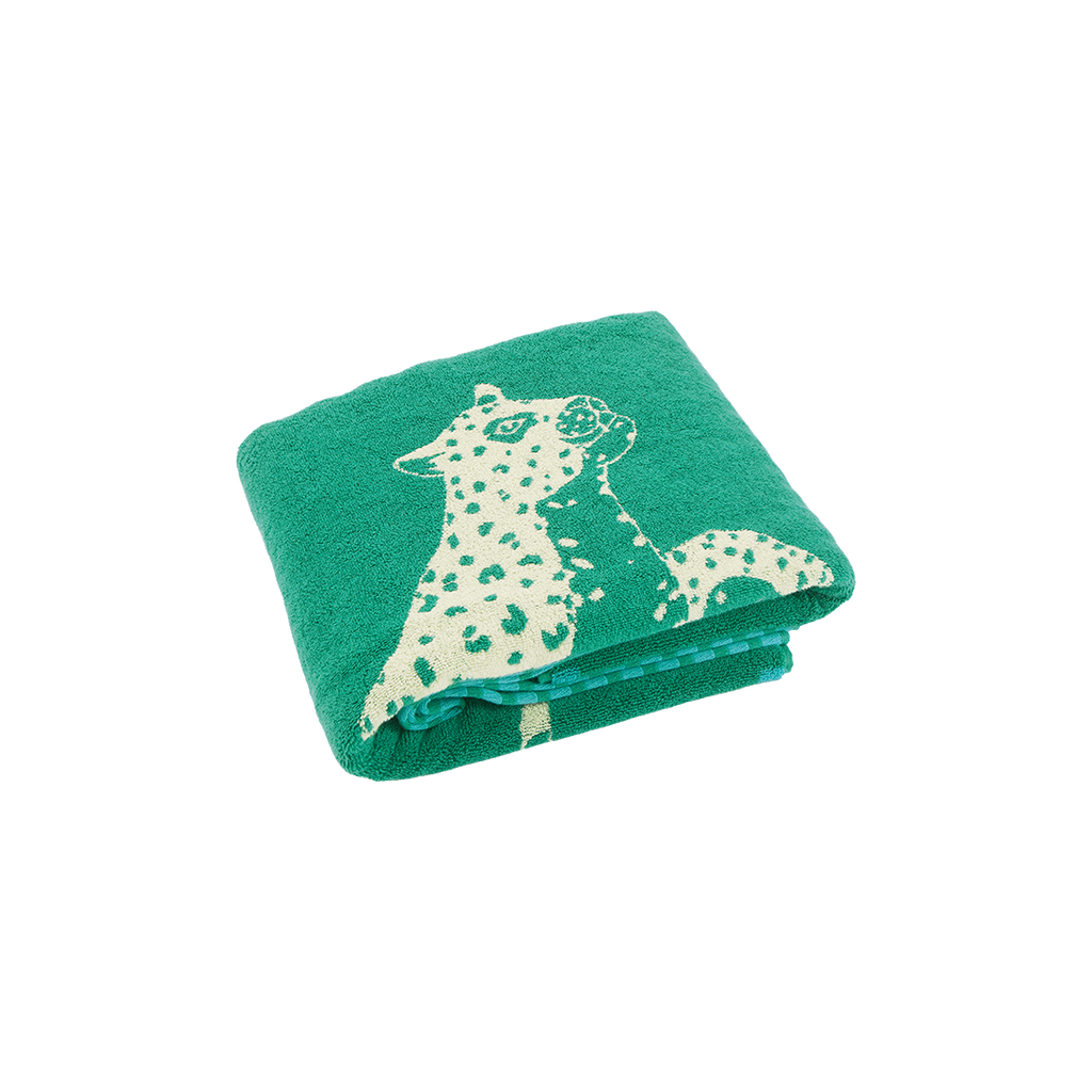 The Seabed Beach & Bath Towel / Parisian Green