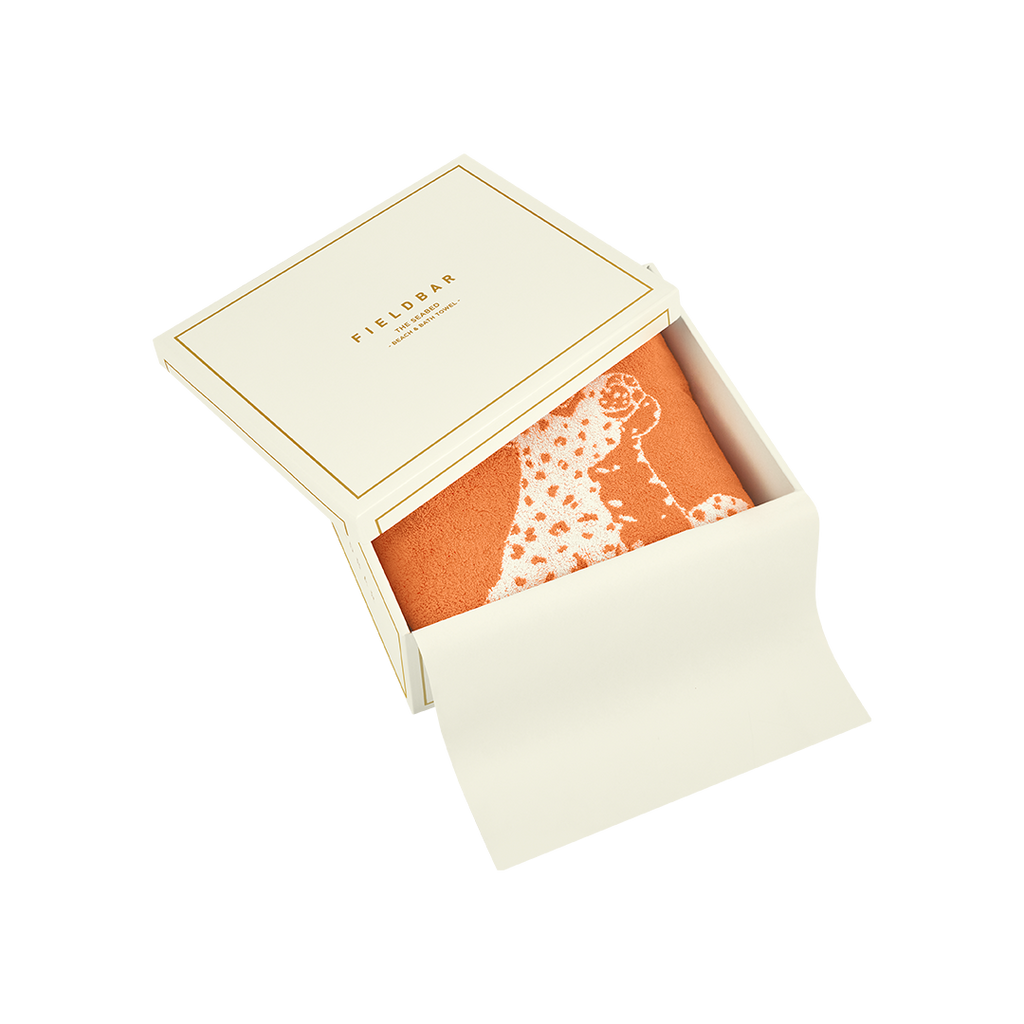 The Seabed Beach & Bath Towel / Orchard Orange