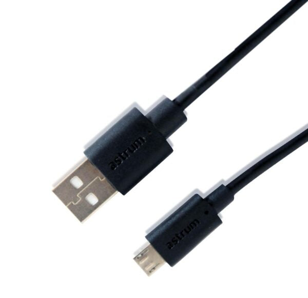 Astrum UD115 USB 2.0 to Micro USB Charge & Sync 1.5m Cable – Black