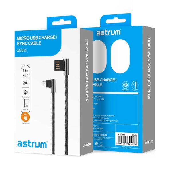 Astrum UD350 USB 2.0 to Micro USB Charge & Sync Cable