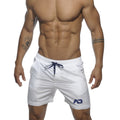 BASIC ADDICTED SWIM LONG SHORTS - WHITE