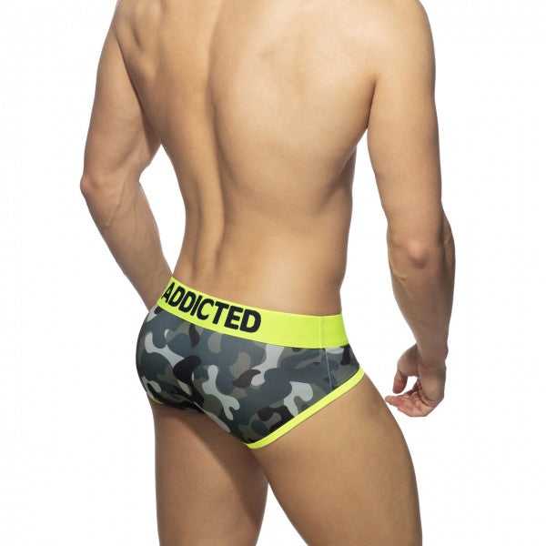 ADDICTED ARMY SWIMDERWEAR BRIEF