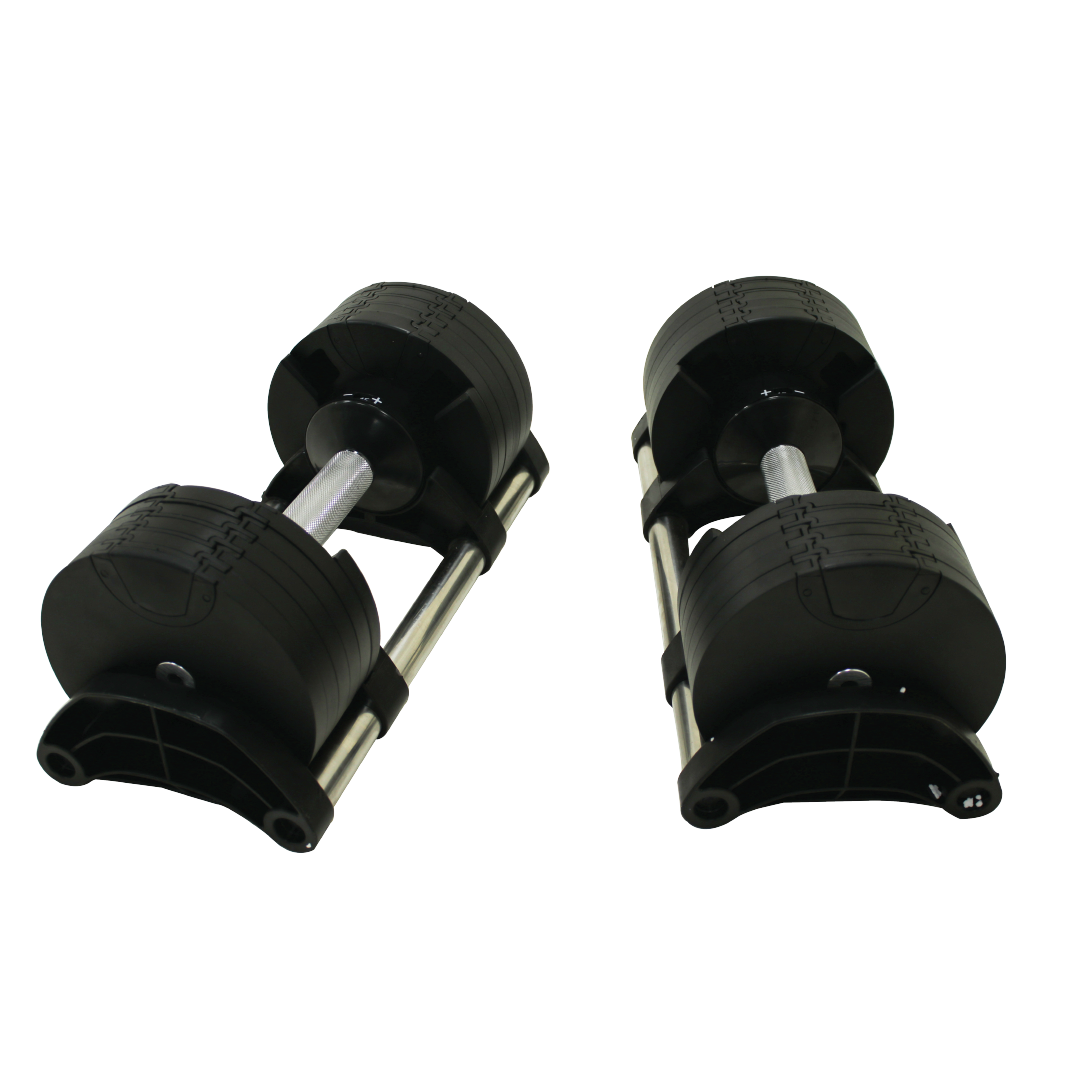 Smart Adjustable Dumbbells 25lb (12kg per dumbbell)