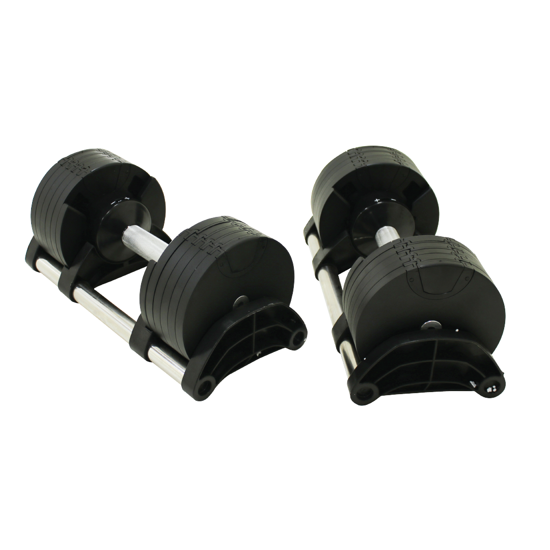 Smart Adjustable Dumbbells 25lb (12kg per dumbbell)