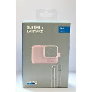 GoPro Pink Sleeve + Lanyard for Hero 7 black