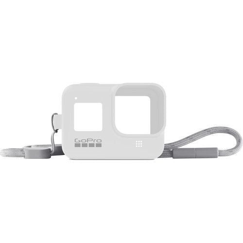 GoPro White Sleeve + Lanyard for Hero 8 black