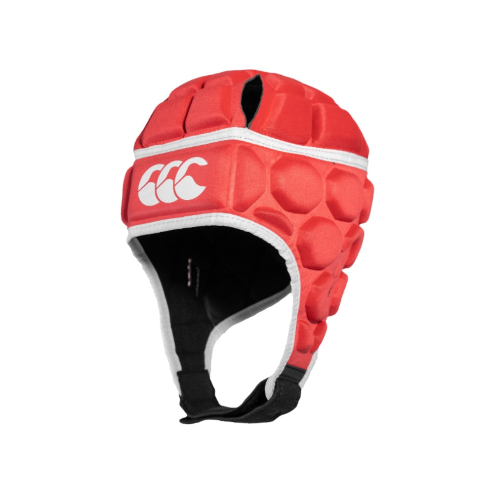 Canterbury Honeycomb  Headguard Red