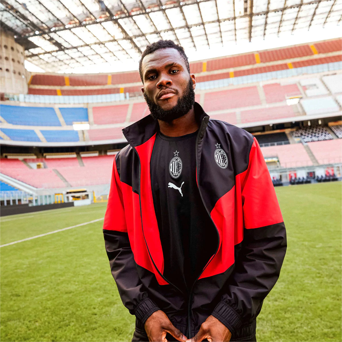 AC Milan Prematch Jacket Black 2021/22