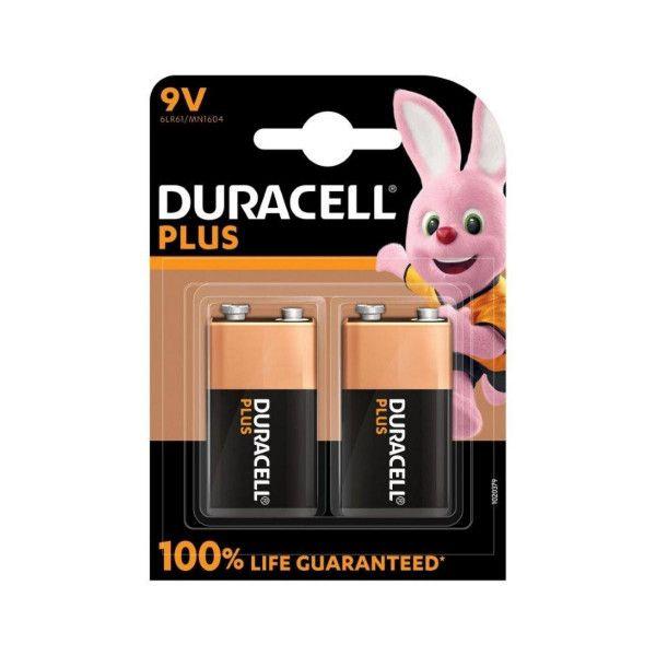 Duracell Mainline Plus 9V 2Pack