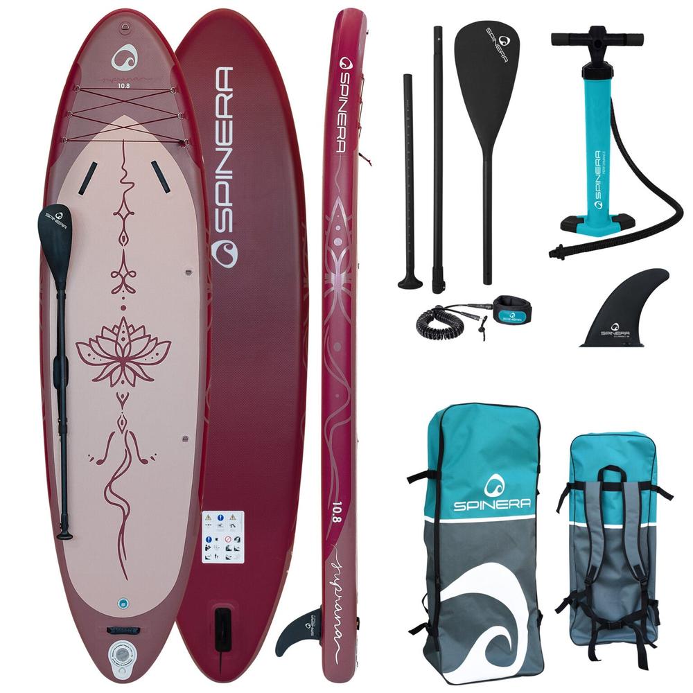 Spinera Suprana Inflatable Yoga & Fitness SUP Board 10.8